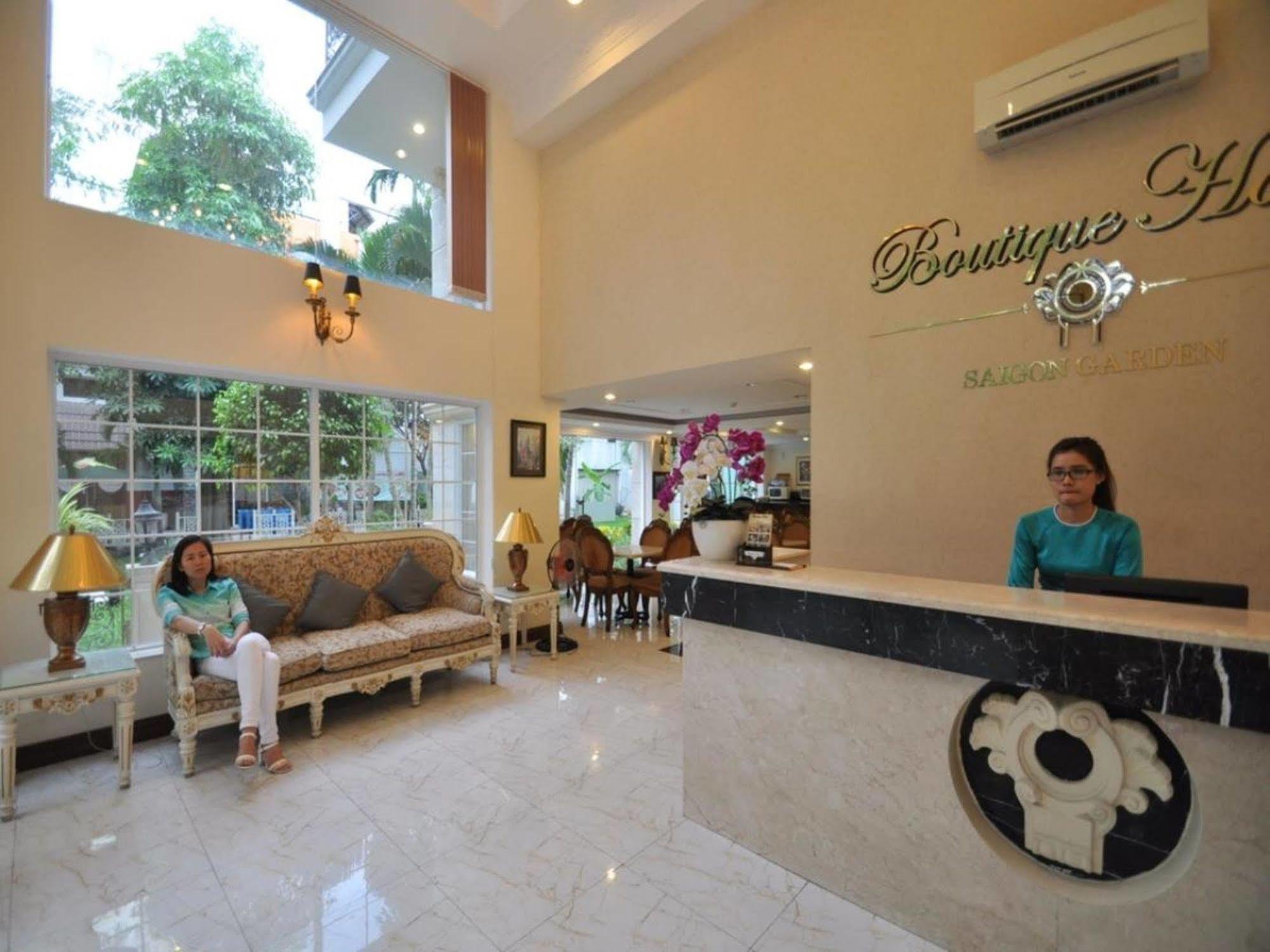 Boutique Garden Hotel Ho Chi Minh-staden Exteriör bild